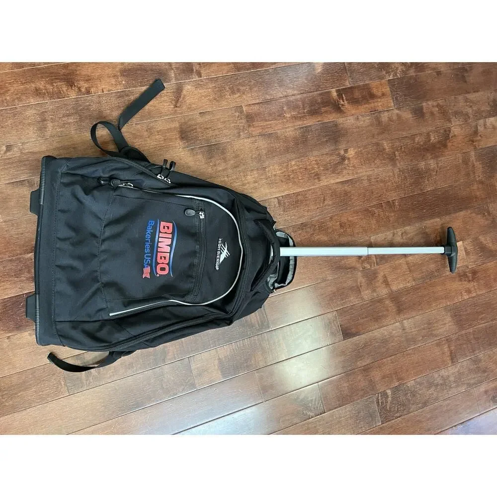 High Sierra Rolling‎ Backpack with Laptop Sleeve, One Size
